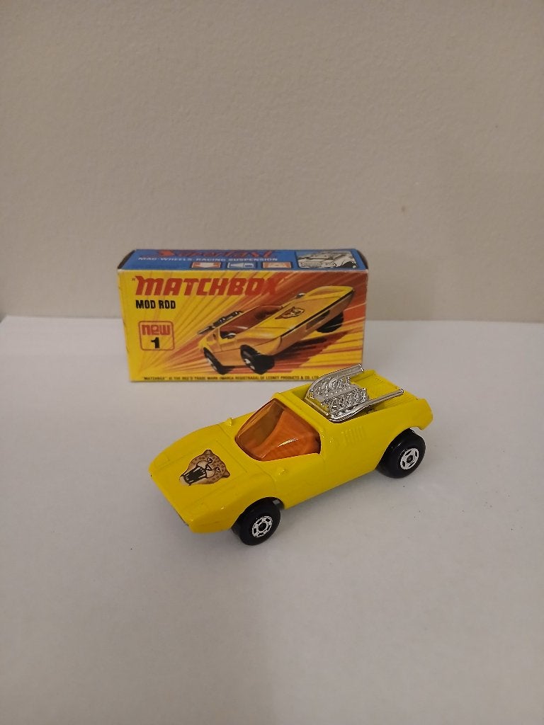 Matchbox Superfast No. 1 Mod Rod, Ophalen of Verzenden, Zo goed als nieuw, Auto
