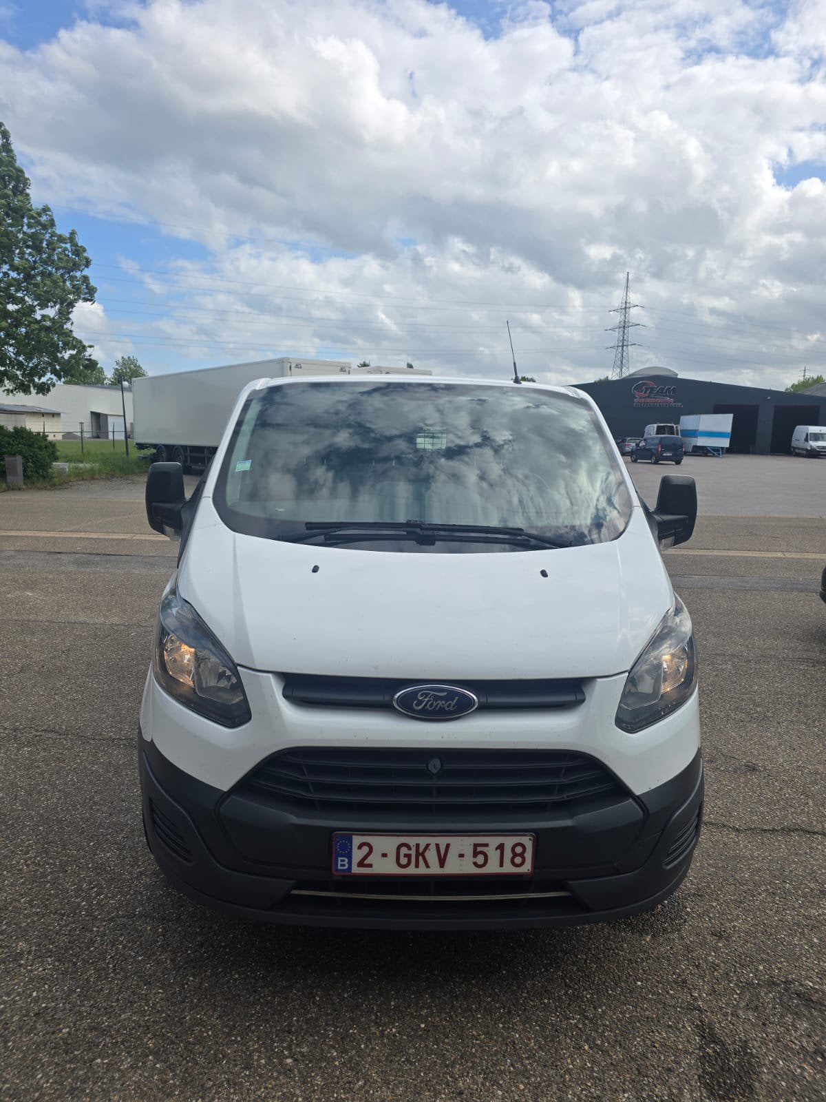 Te koop ford transit custom lichtevracht bj 2017, Voorwielaandrijving, 1995 cc, 4 cilinders, Airbags