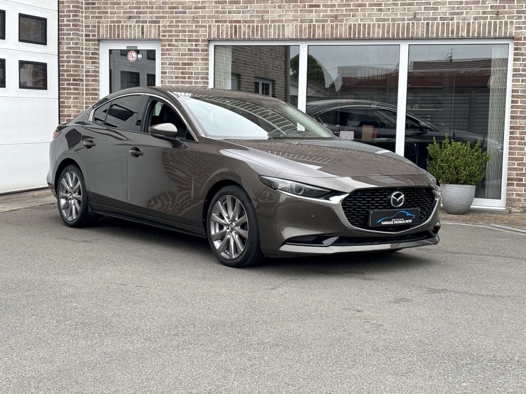 Mazda 3 2.0 M-HYBRID Sedan / Automaat / Leder / Trekhaak, Auto's, 4 deurs, https://public.car-pass.be/vhr/4eef9c9f-ad5f-4cff-9c52-32d1f17a27bf