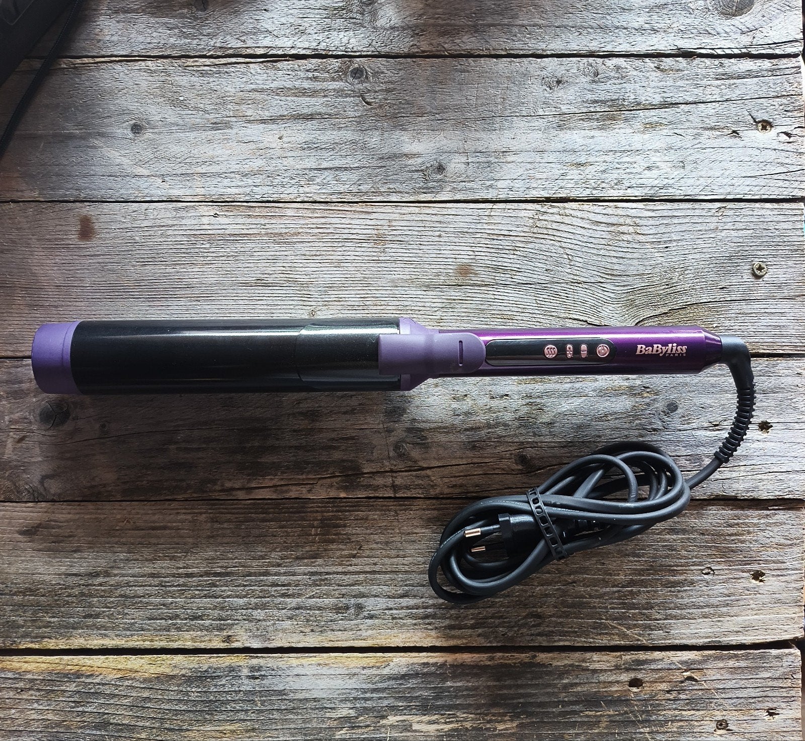 BaByliss Krultang met Digitaal Display – Instelbaar tot 210, Ophalen of Verzenden, Gebruikt, Krultang of Stijltang