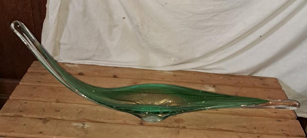 Schaal schalen grote murano Schaal decoratie, Antiek en Kunst, Ophalen