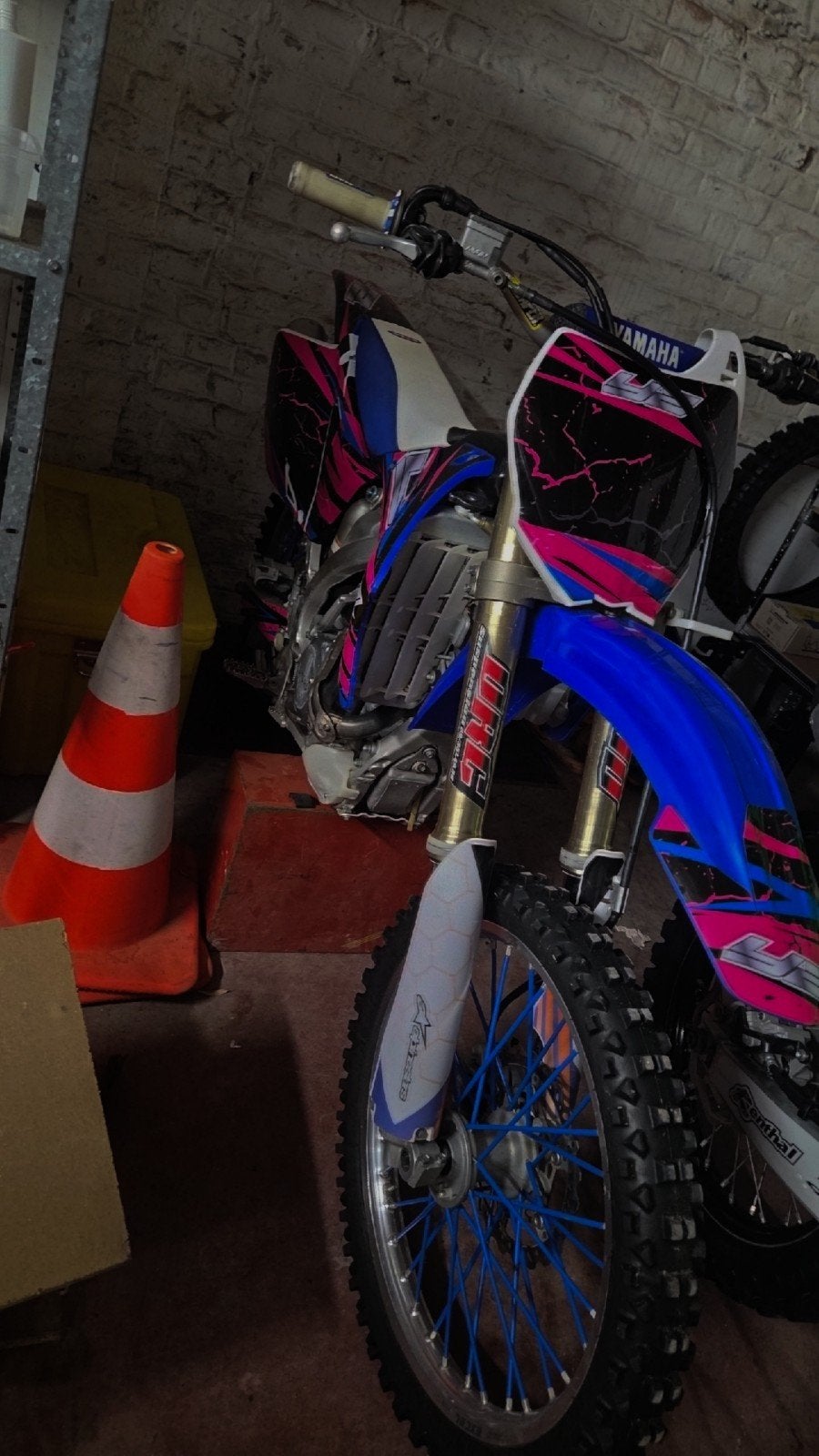 250 yzf 2007, Enlèvement