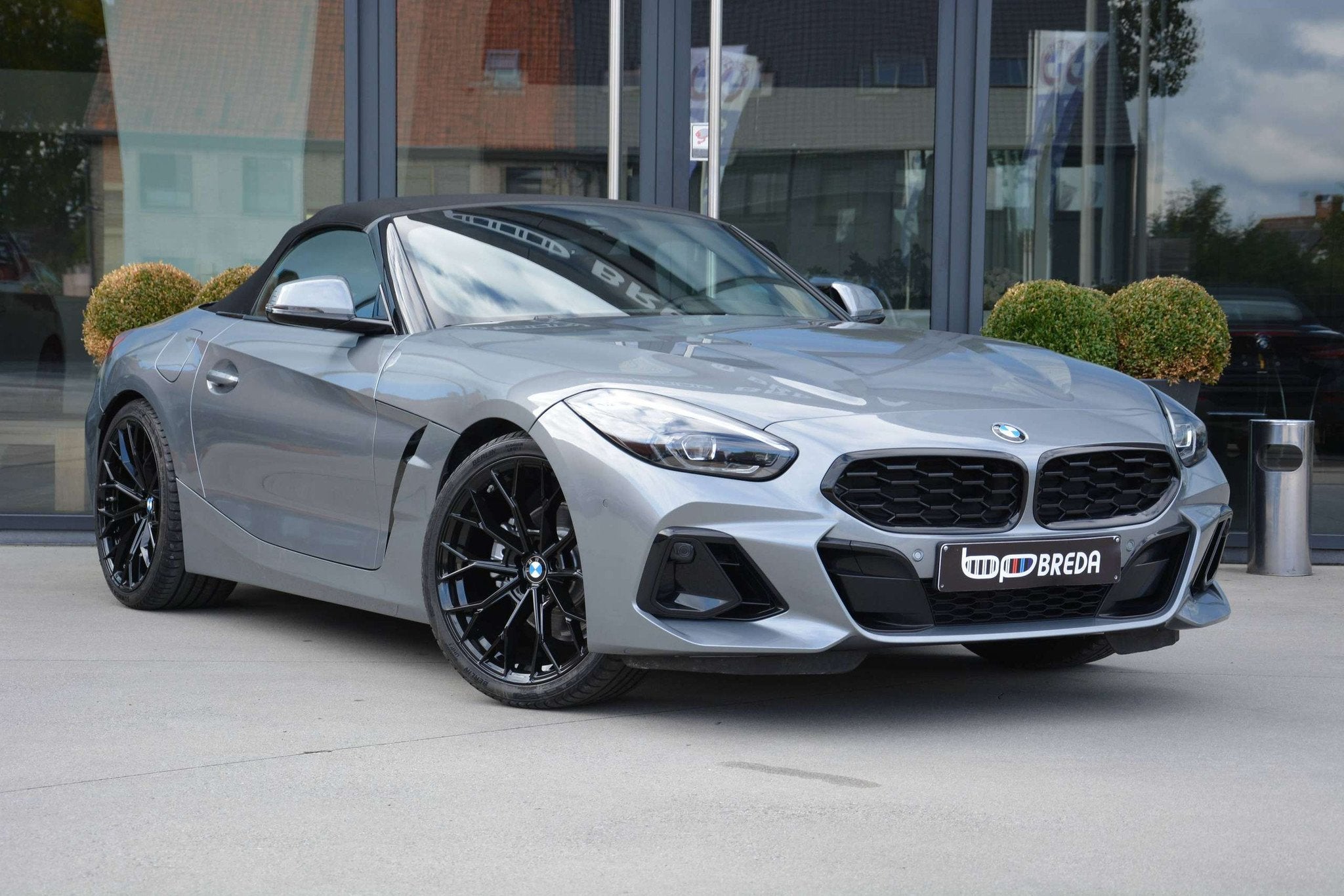BMW Z4 sDrive20i M-Sport/ACC/HUD/HarmanKardon/Keyless, Autos, Cuir, Argent ou Gris, Entreprise, Noir