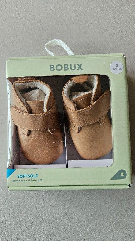 Bobux Soft sole slofjes desert artic caramel Merino, Kinderen en Baby's, Babykleding | Schoentjes en Sokjes, Ophalen, Slofjes