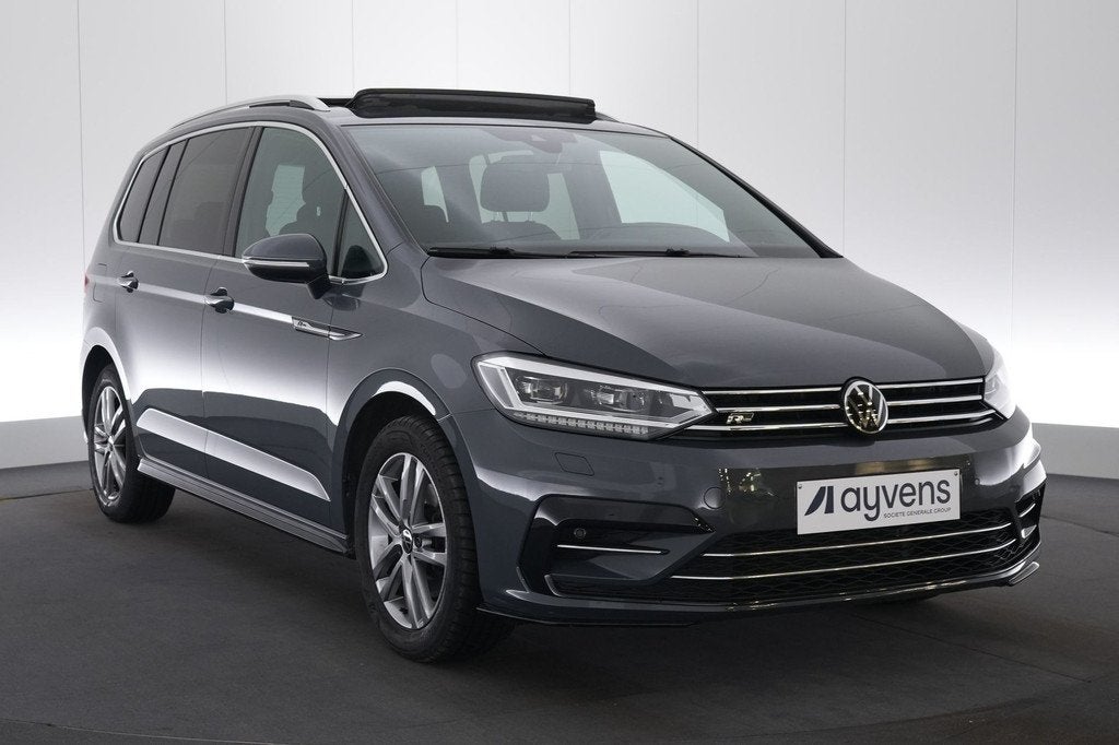 (2BET967) VOLKSWAGEN TOURAN, Autos, Argent ou Gris, Achat, Entreprise, Carnet d'entretien