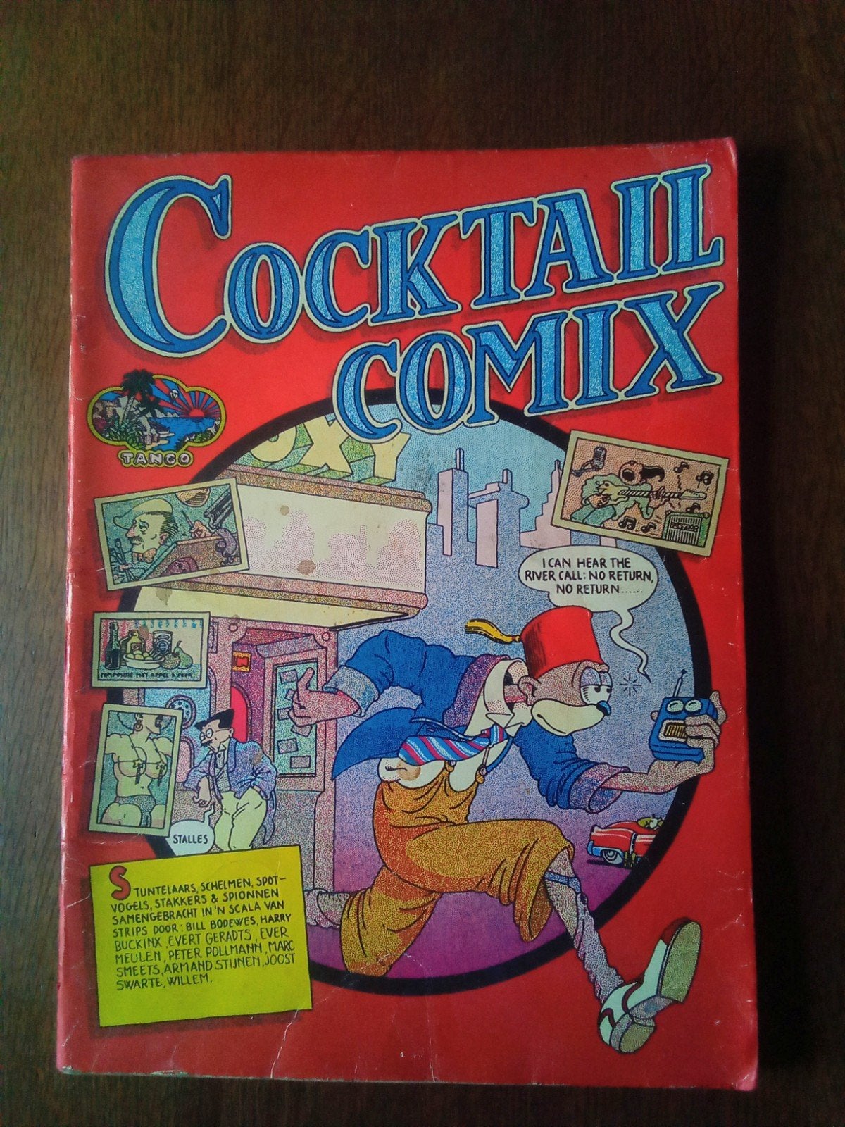 Stripverhaal cocktail Comix (1973), Boeken, Ophalen of Verzenden