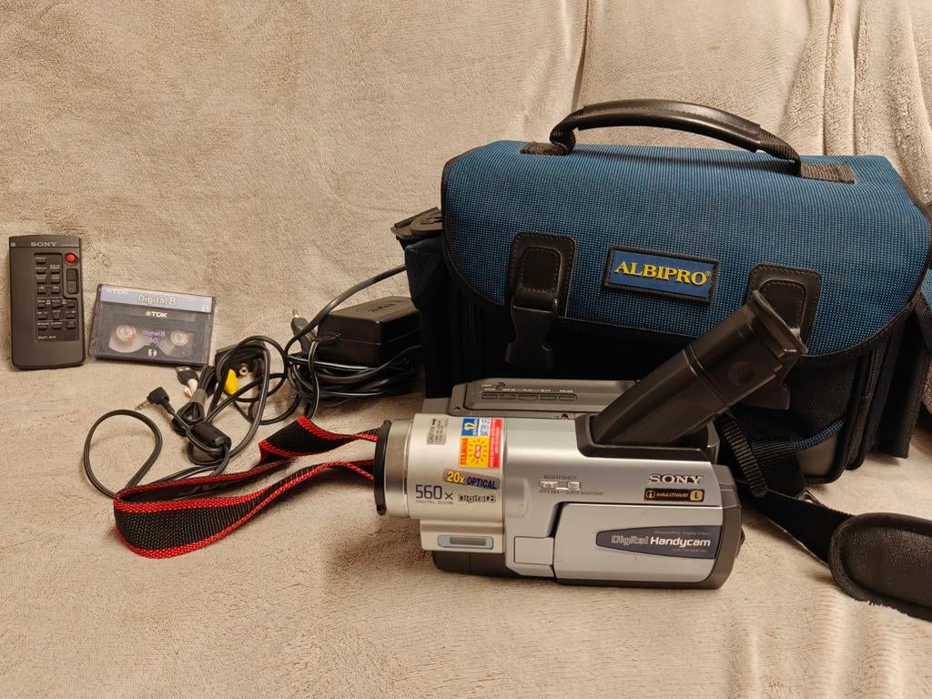 Sony dcr-trv13Digital Handycam – compleet met accessoires, Ophalen of Verzenden, Camera, Sony