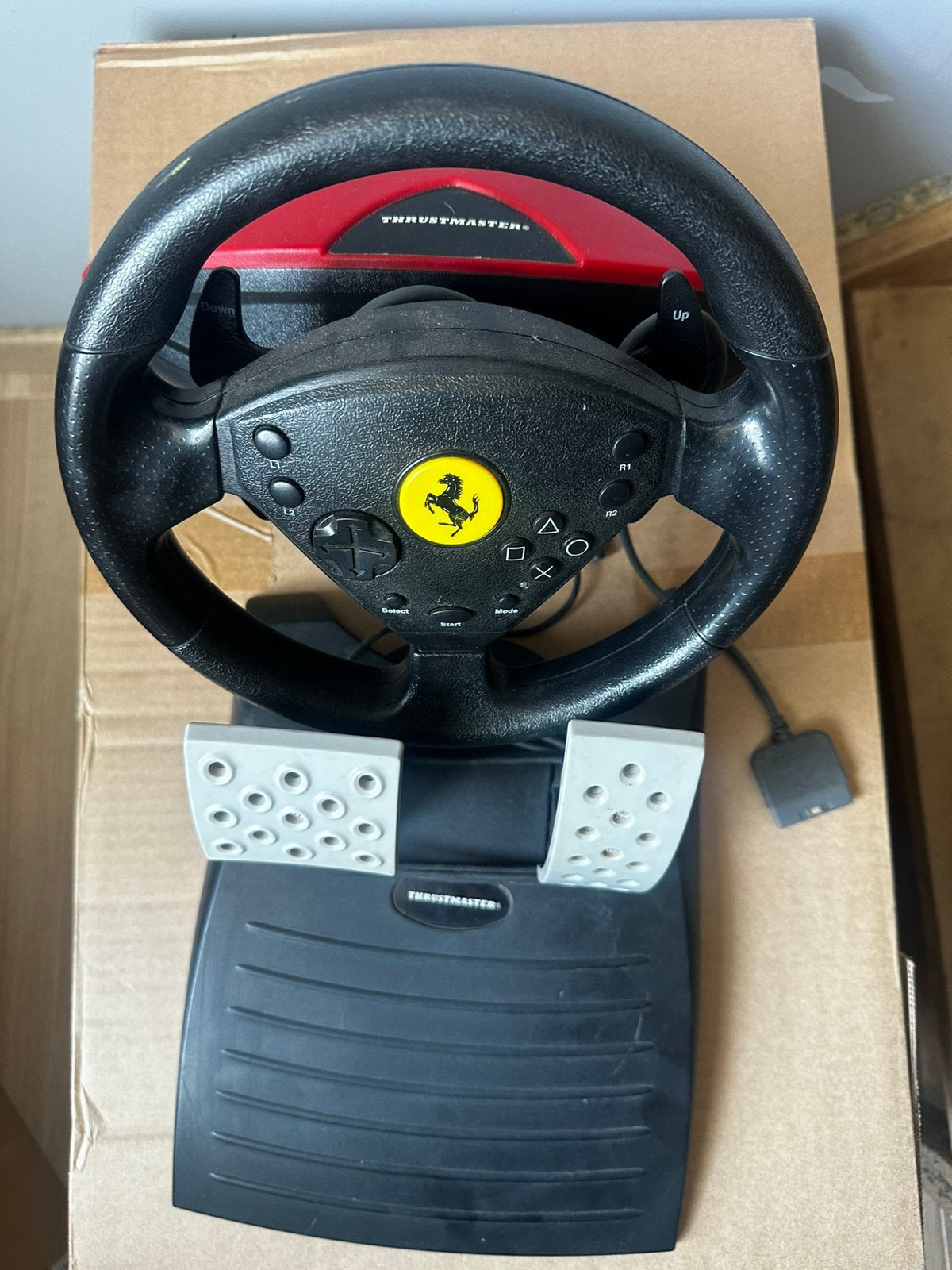 Thrustmaster Ferrari 360 Modena  voor Ps1&2!, Games en Spelcomputers, Spelcomputers | Sony Consoles | Accessoires, Gebruikt, PlayStation 1