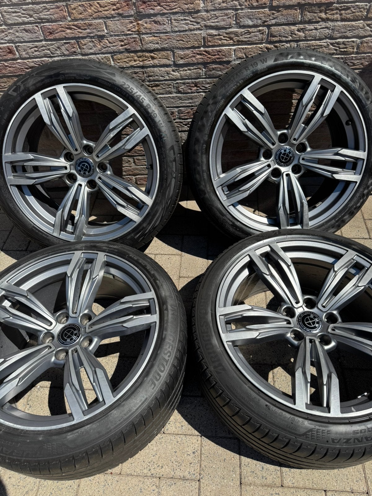 19' BMW-breedset (2x 8,5/2x 9,5m), Auto-onderdelen, Banden en Velgen, Ophalen
