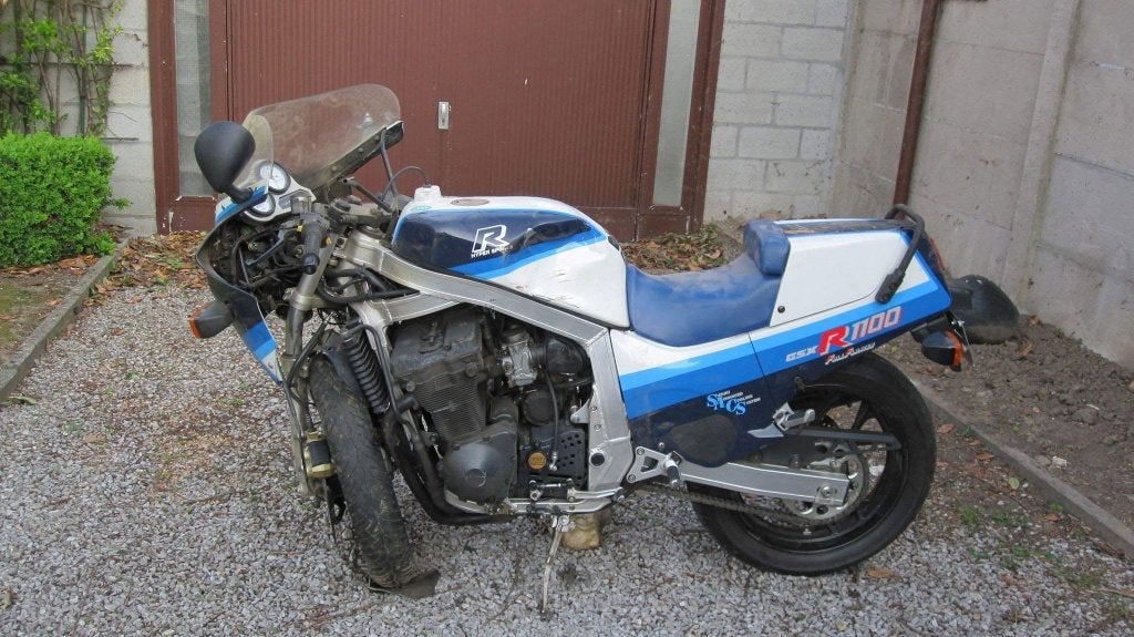 Suzuki GSX 1100 R accident, Motoren