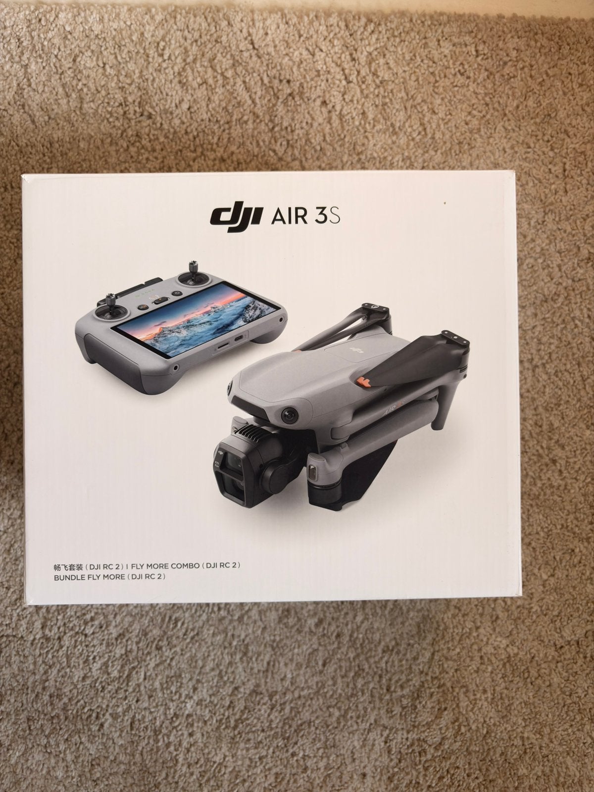 Dji Air 3S, 250 tot 900 gram, Ophalen of Verzenden, Zo goed als nieuw, DJI