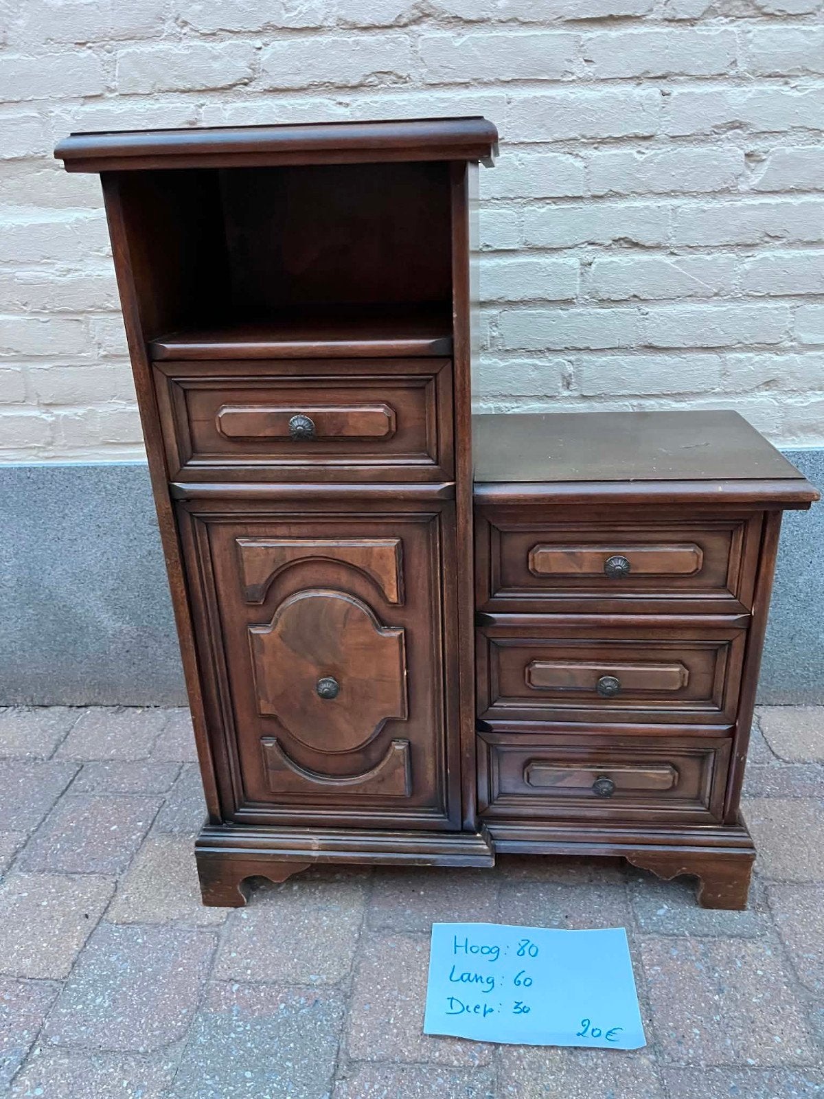 Vintage telefoonkastje, Huis en Inrichting, Ophalen