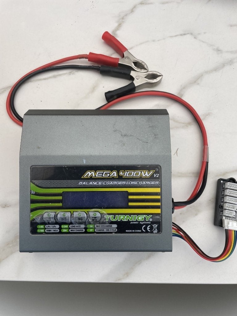 Lader - TURNIGY MEGA 400W V2, Ophalen, Gebruikt
