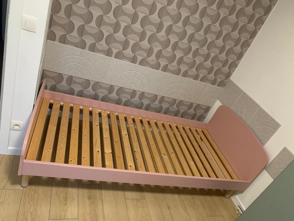 bed, Ophalen, Gebruikt, 90 cm, Eenpersoons