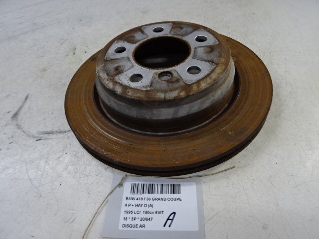 FREIN DISQUE ARRIÈRE BMW 4 serie Gran Coupe (F36), Utilisé, BMW