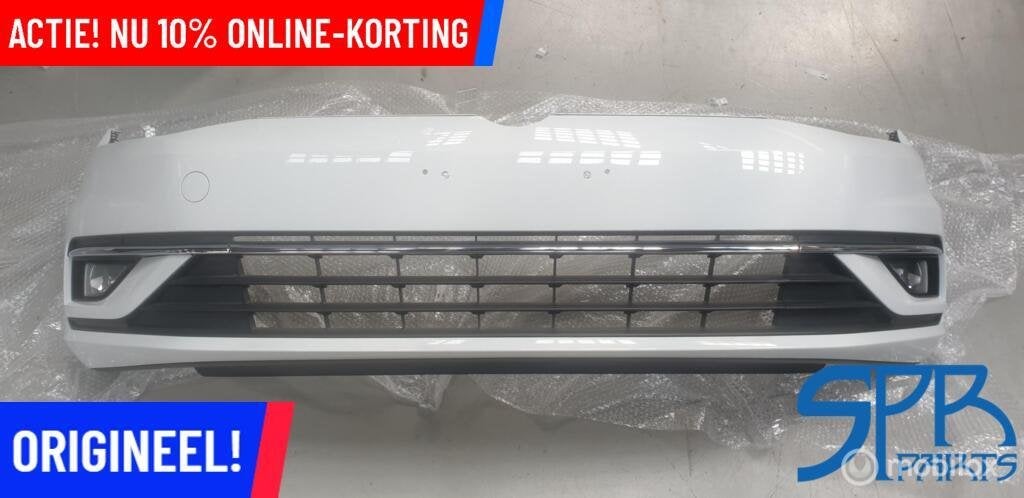 GOLF 7 7.5 FACELIFT HIGHLINE Voorbumper LC9A BUMPER COMPLEET, Nieuw, Ophalen of Verzenden, Bumper, Volkswagen