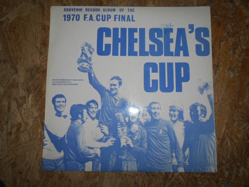 chelsea's cup : disque souvenir de la finale de la Cup 1970, Enlèvement ou Envoi, Comme neuf, Autres genres, Pochette photo