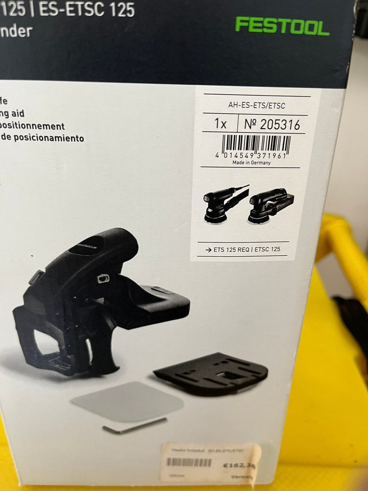 Toebehoor schuurmachine, Doe-het-zelf en Bouw, Ophalen, Nieuw