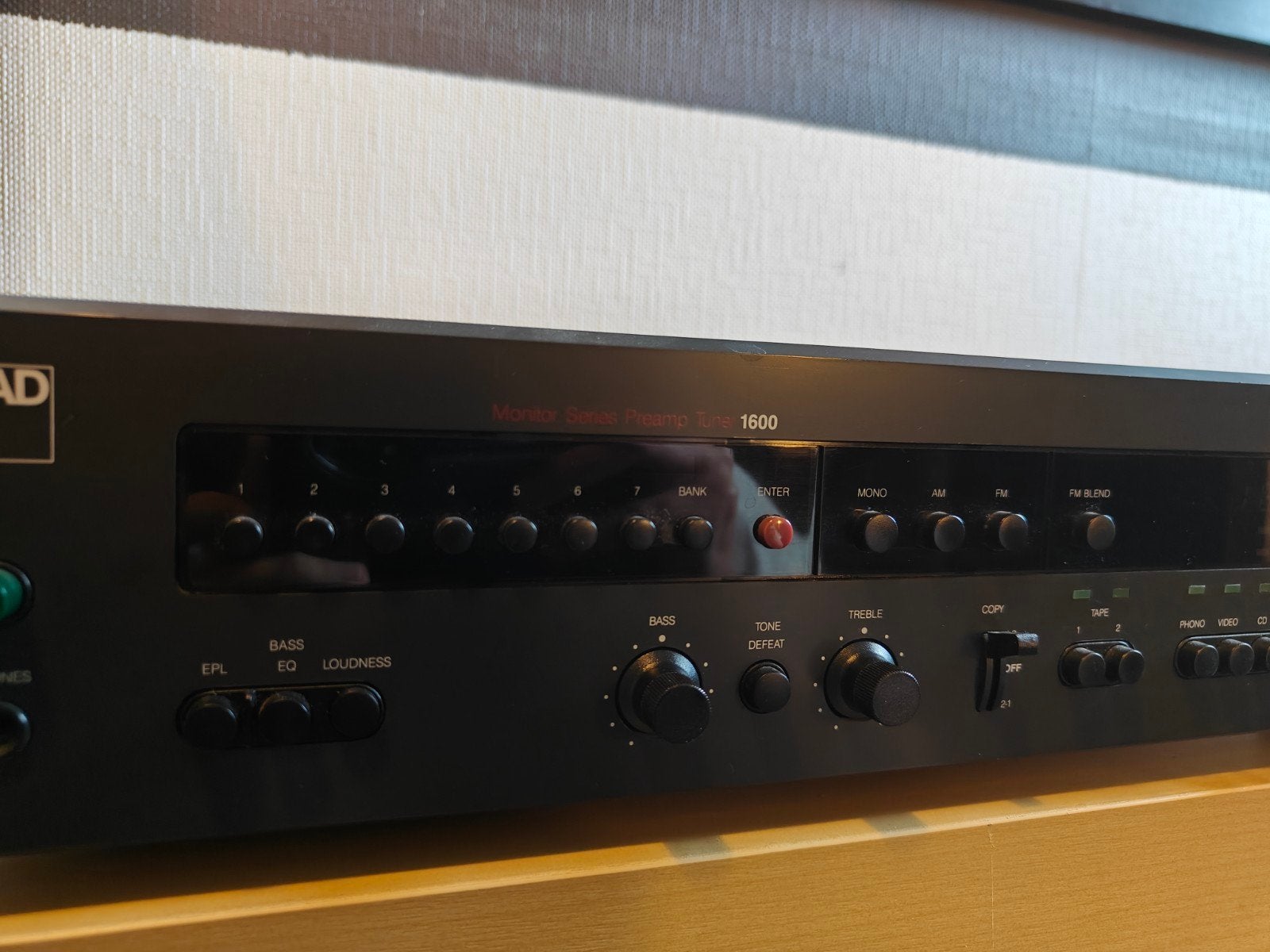 NAD1600 Pre-amplifier/tuner, Audio, Tv en Foto, Tuners, Ophalen