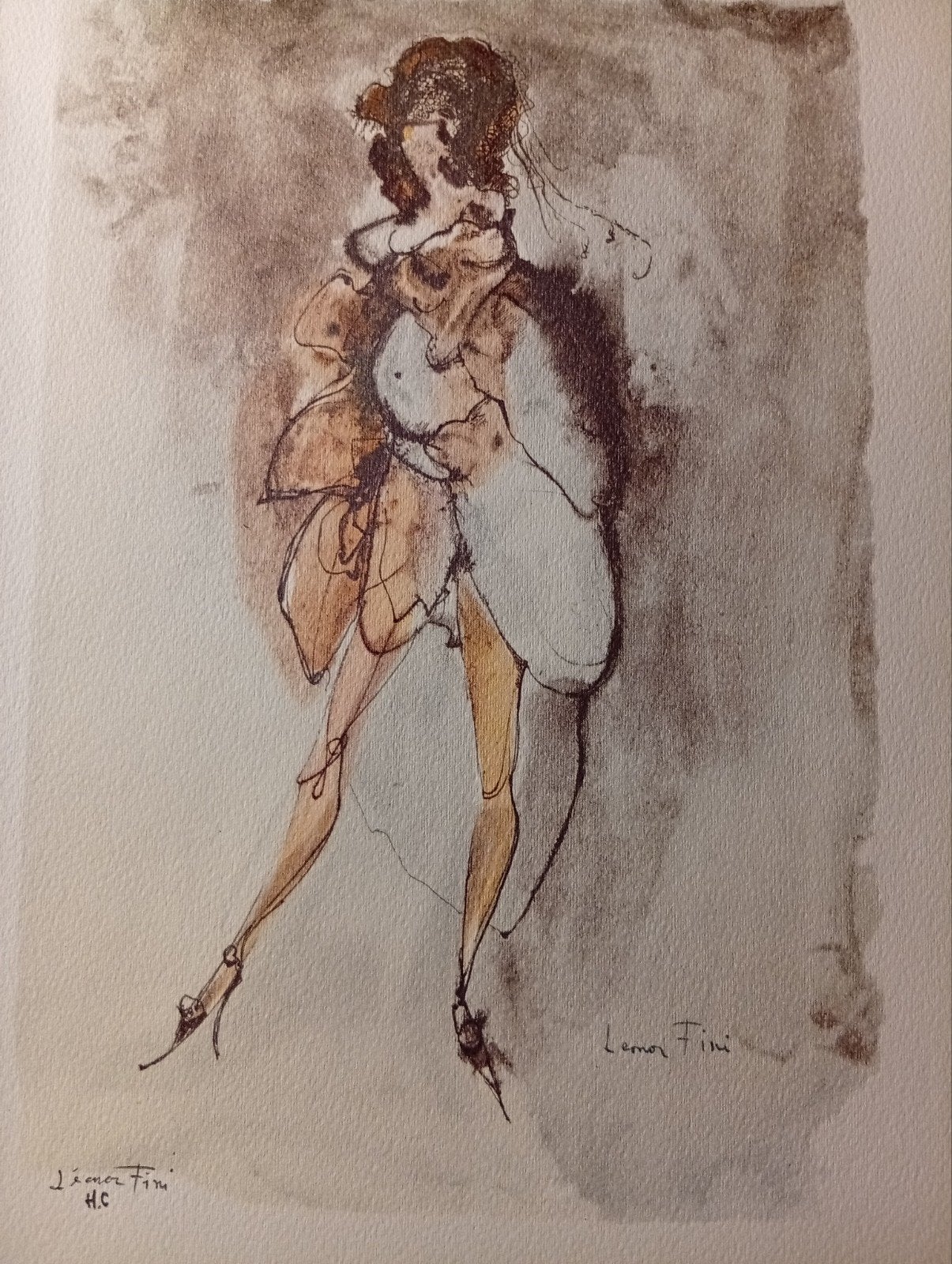 Léonor Fini. Érotisme. Curiosa. S.M. 2 gravures anciennes si, Collections, Photos & Gravures, Enlèvement ou Envoi