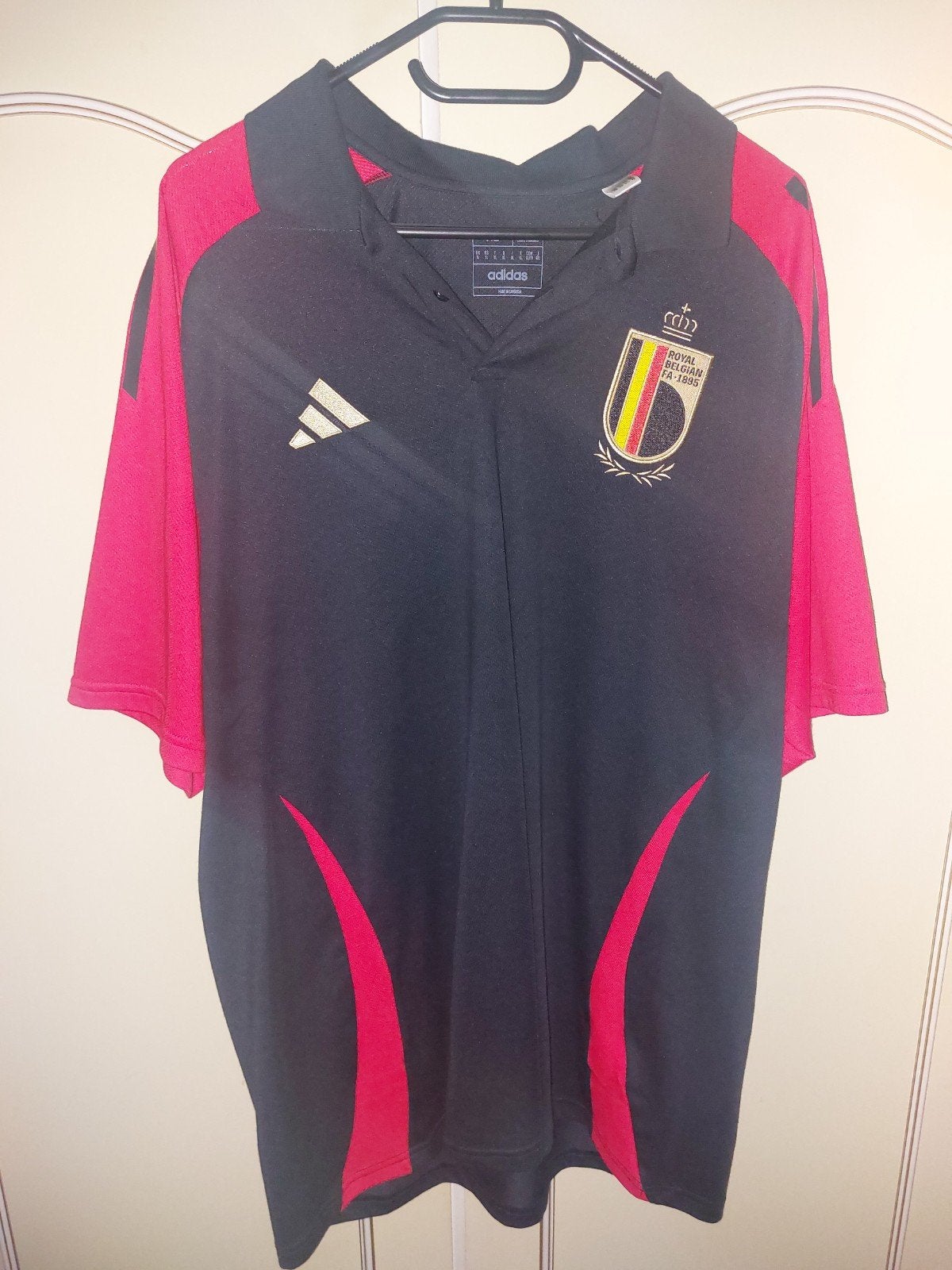 Belgie Polo Voetbal Shirt XL Nieuwstaat, Ophalen, Zo goed als nieuw, Maat 56/58 (XL), Adidas