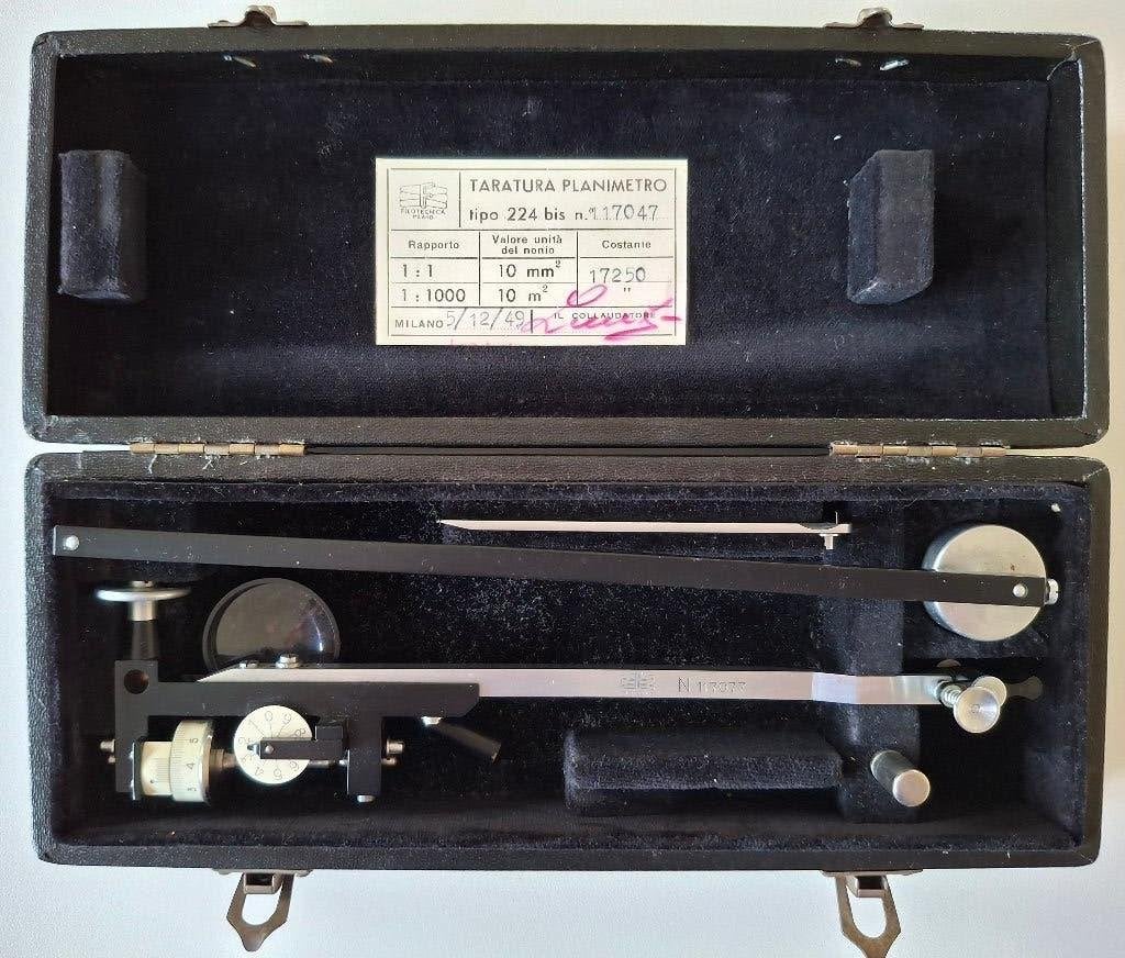 Planimeter Taratura Filotechnica Milano Mod. 224 (1949), Ophalen of Verzenden