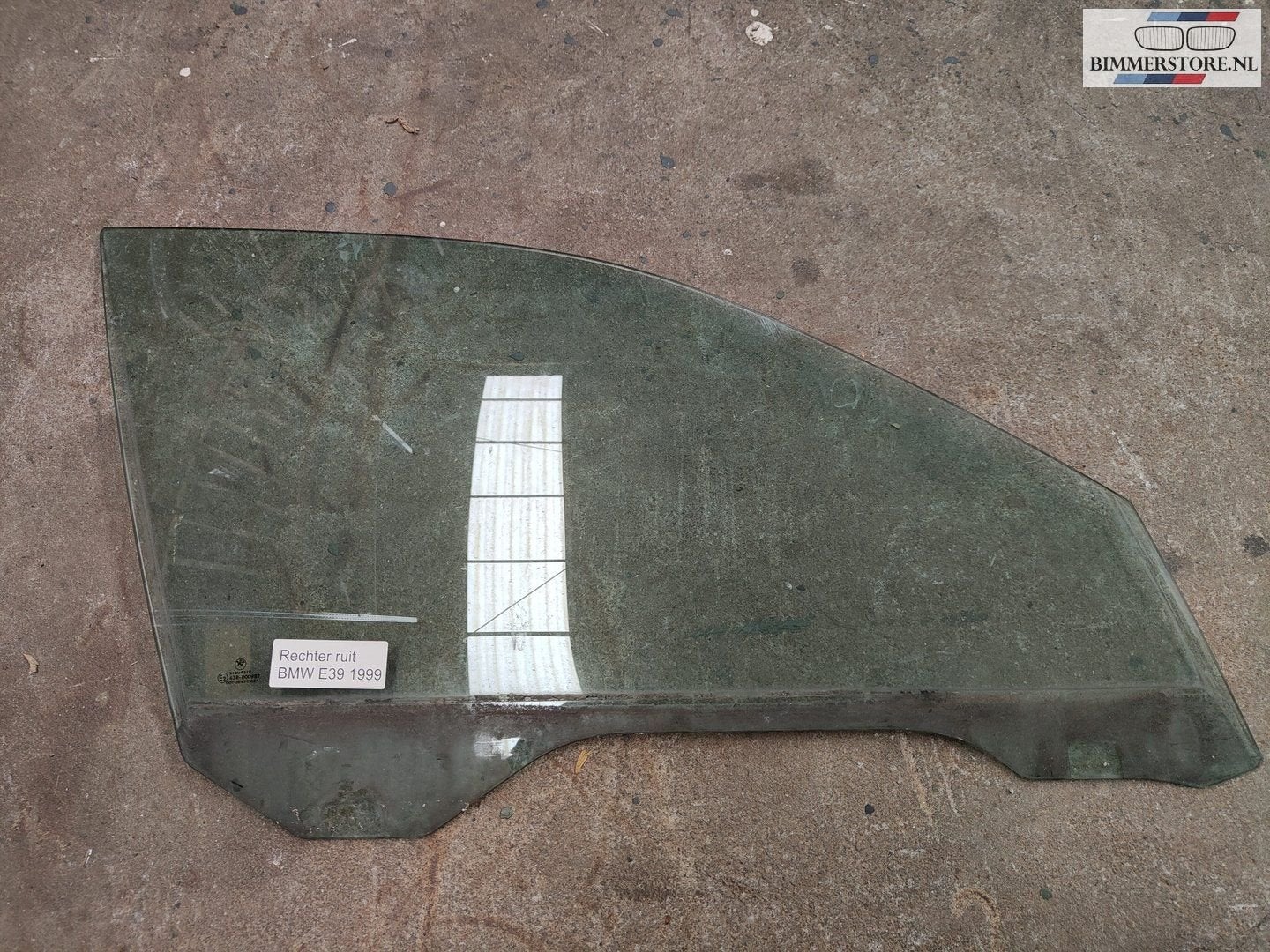 Zijruit raam groen voordeur rechts BMW E39 8159170 513281591, -, Utilisé, Porte, -
