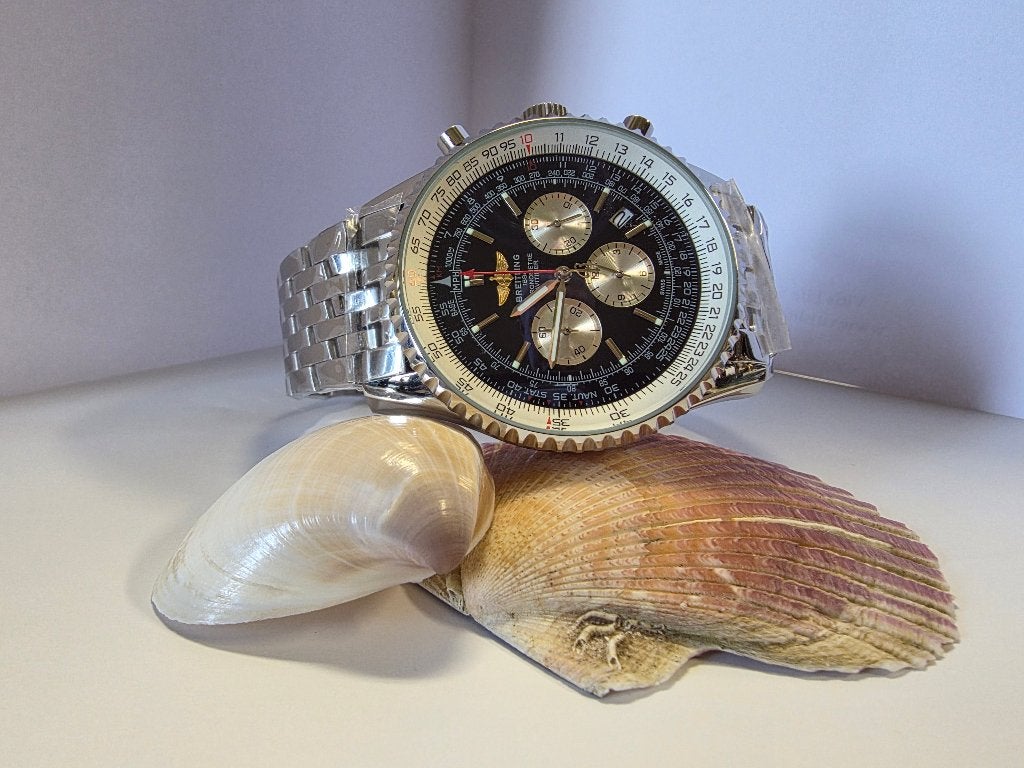 Très belle nouvelle montre de luxe, Bijoux, Sacs & Beauté, Montres | Hommes, Enlèvement ou Envoi, Breitling, Acier, Acier