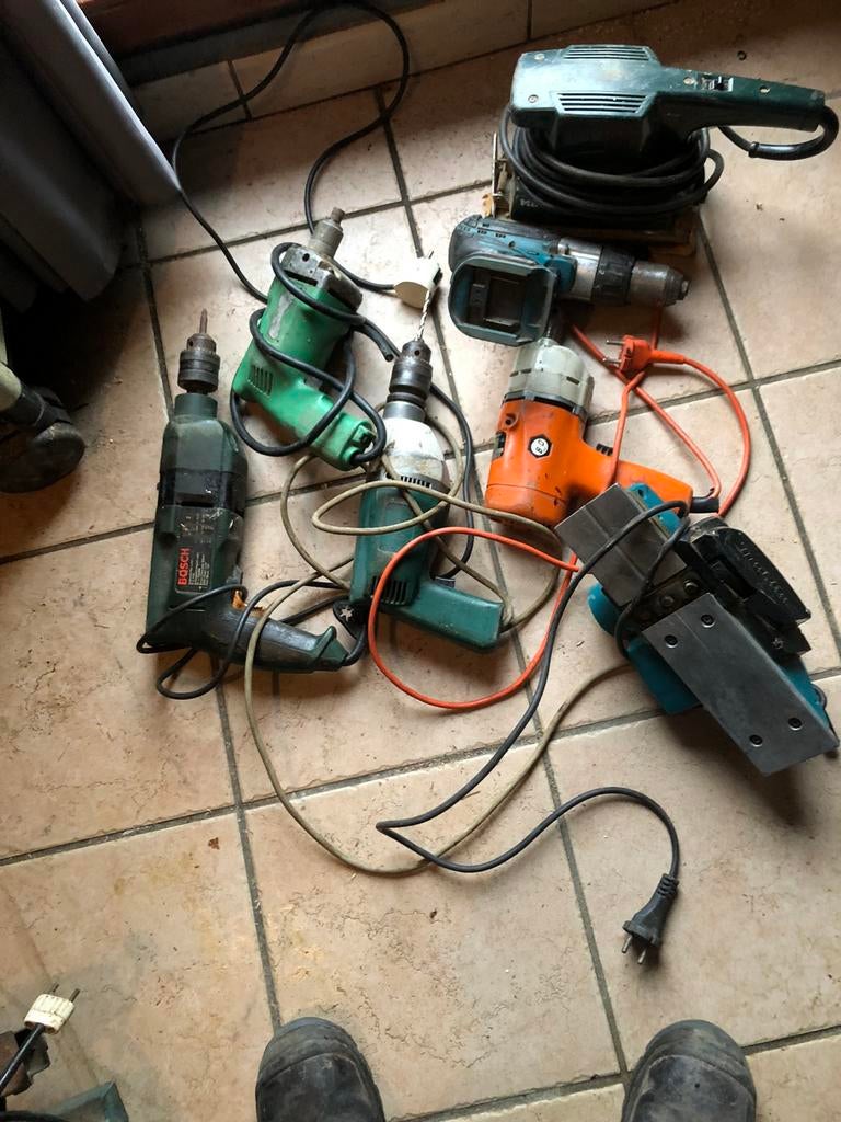 Elektrisch matriaal, Ophalen, Gebruikt