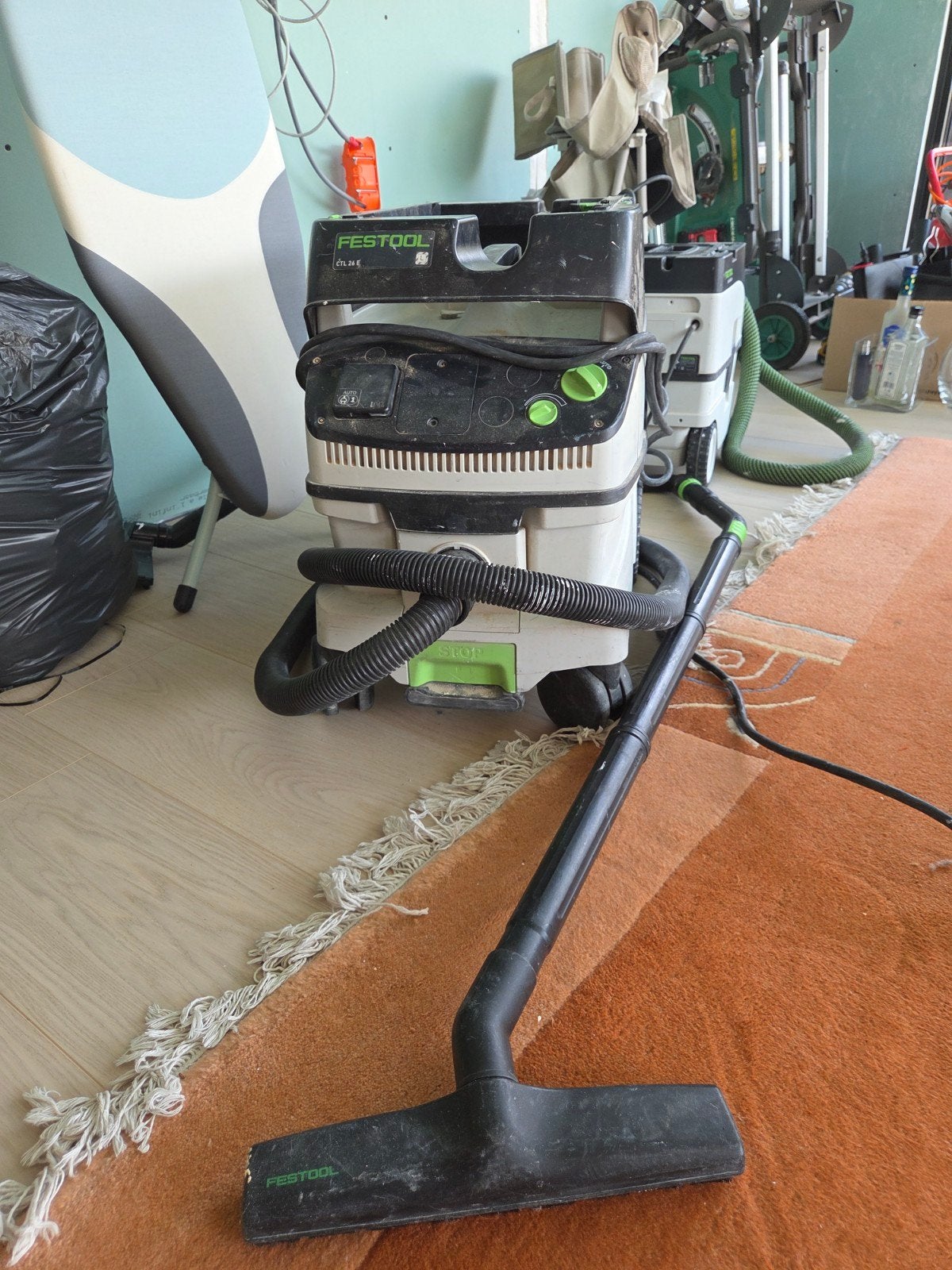 Festool CTL 26 E, Ophalen
