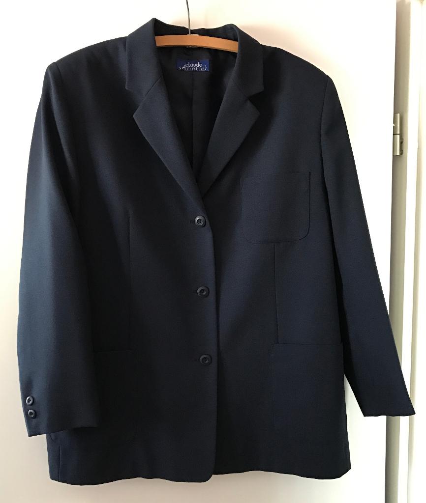 Marineblauwe blazer (mt 48), Taille 46/48 (XL) ou plus grande, Enlèvement ou Envoi, Comme neuf, Claude Arielle