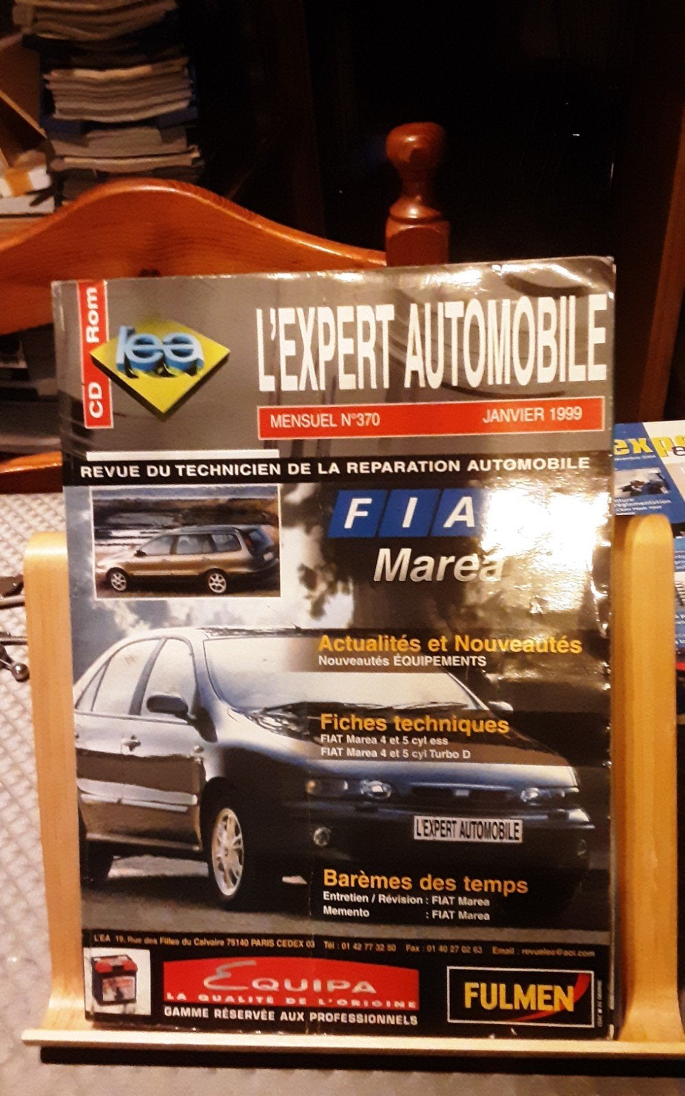 Fiat marea l expert automobille, Ophalen of Verzenden