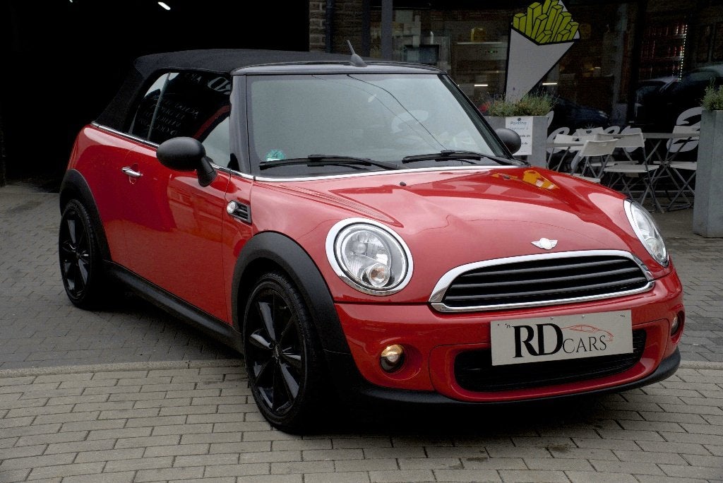 MINI CABRIOLET 1,6CC 64827KM*GARANTIE 1 AN, Autos, Rouge, Euro 5, Achat, Boîte manuelle