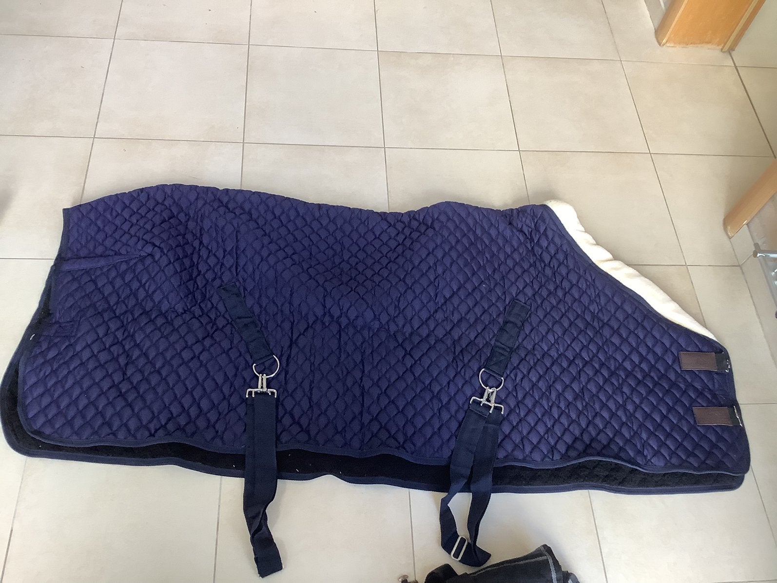 Paardendeken, Ophalen, Blauw, Deken, Nieuw