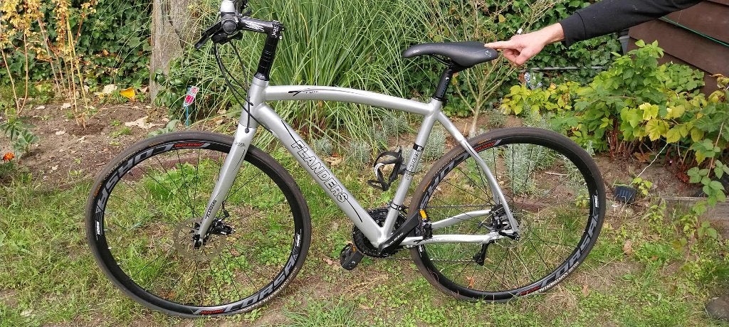 Koersfiets (zo goed als nieuw!), Vélos & Vélomoteurs, Vélos | Hommes | Vélos de sport & Vélo de randonnée, Comme neuf, Autres marques