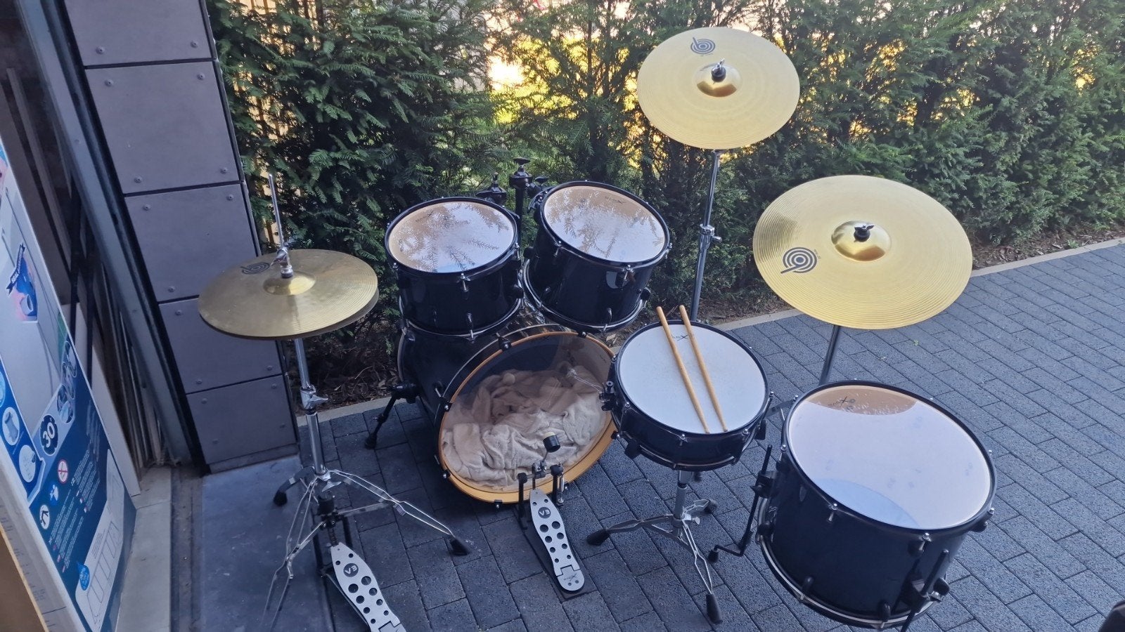 Drumstel Basix, Musique & Instruments, Batteries & Percussions, Enlèvement