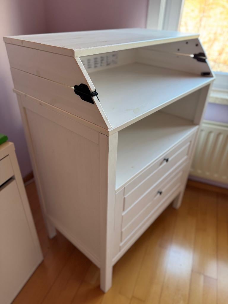 Verzorgingstafel/Commode IKEA, Kinderen en Baby's, Kinderkamer | Commodes en Kasten, Ophalen, 70 cm of meer, Zo goed als nieuw