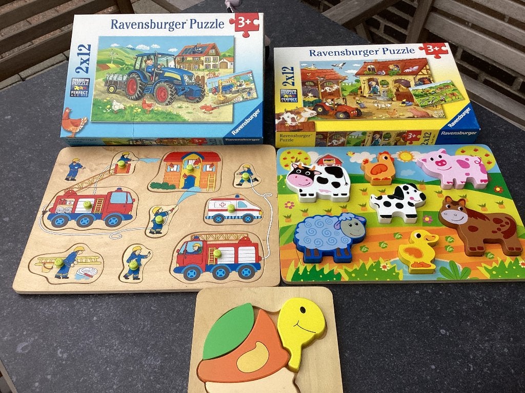 Puzzels, Ophalen