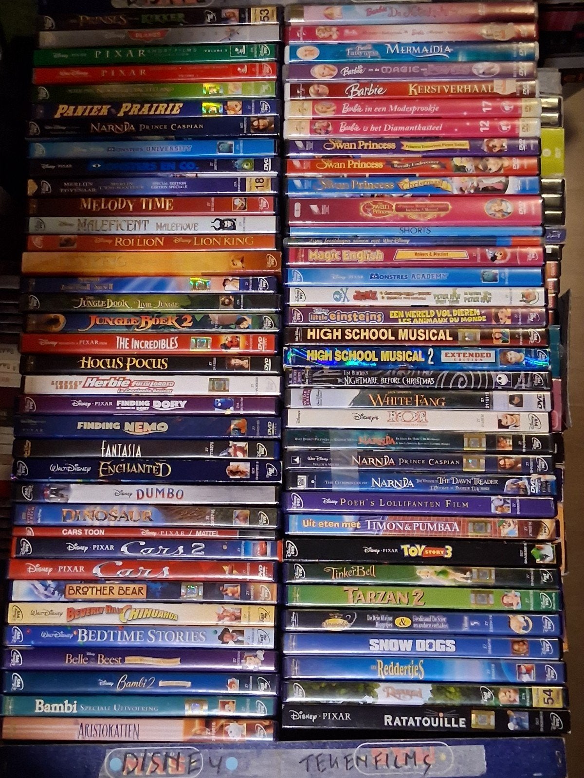 Disney klassiekers op dvd uit te kiezen, CD & DVD, DVD | Films d'animation & Dessins animés, Comme neuf, Américain, Tous les âges