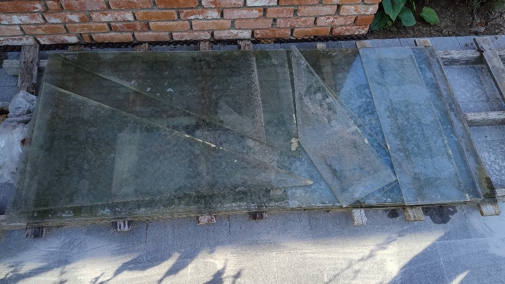 Serreglas, Tuin en Terras, Ophalen, Glas, Gebruikt, Kweekkas