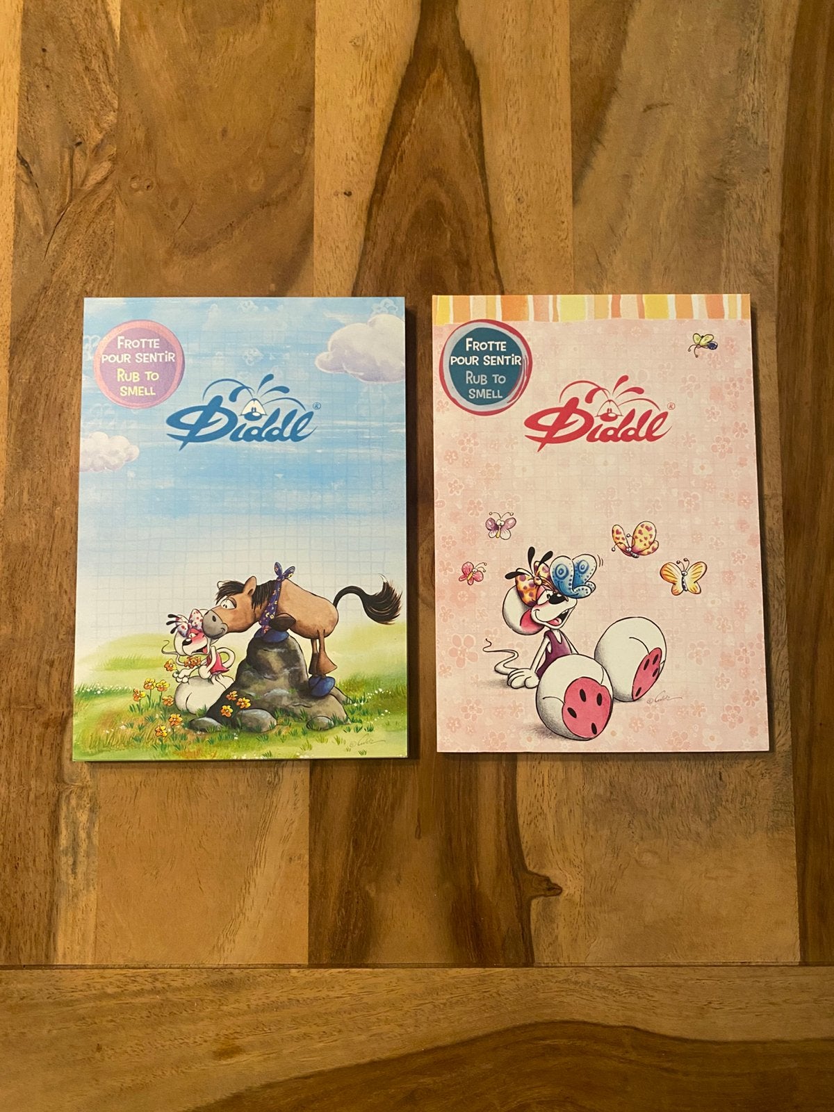 Lot de 2 carnets Diddl, Collections, Enlèvement ou Envoi, Diddl, Comme neuf