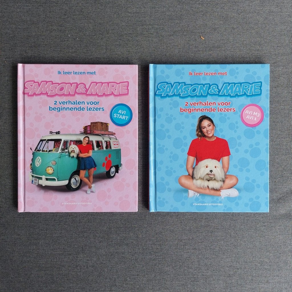 Ik leer lezen met Samson & Marie (AVI Start en AVI M3), Ophalen of Verzenden, Zo goed als nieuw, Fictie algemeen