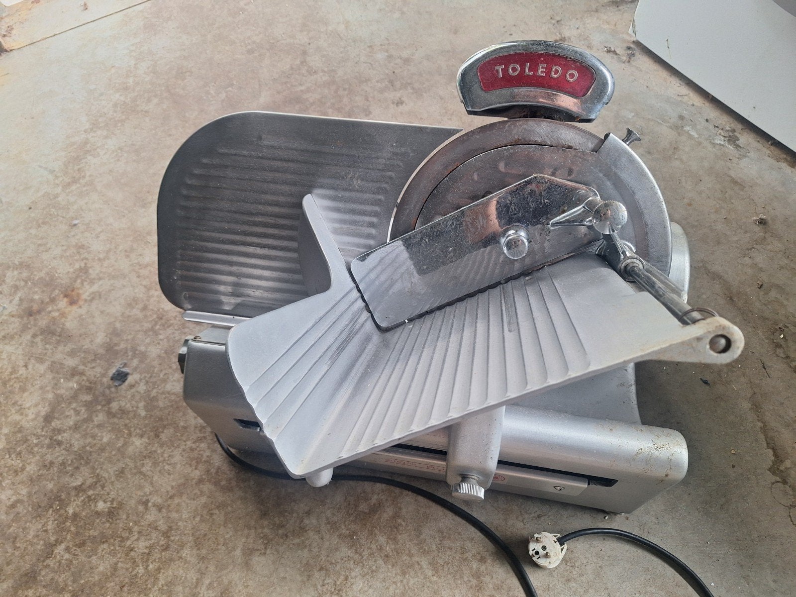 Snijmachine Toledo, Elektronische apparatuur, Ophalen, Gebruikt