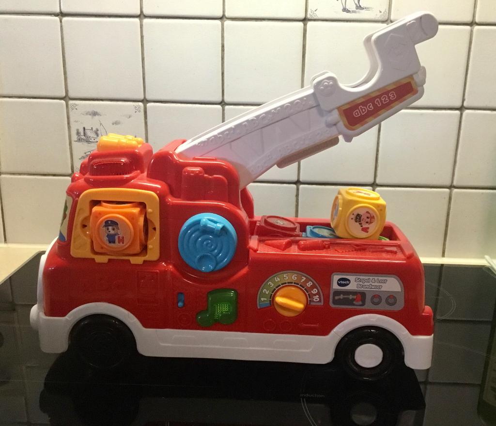 brandweerwagen licht en geluid, Ophalen, Zo goed als nieuw