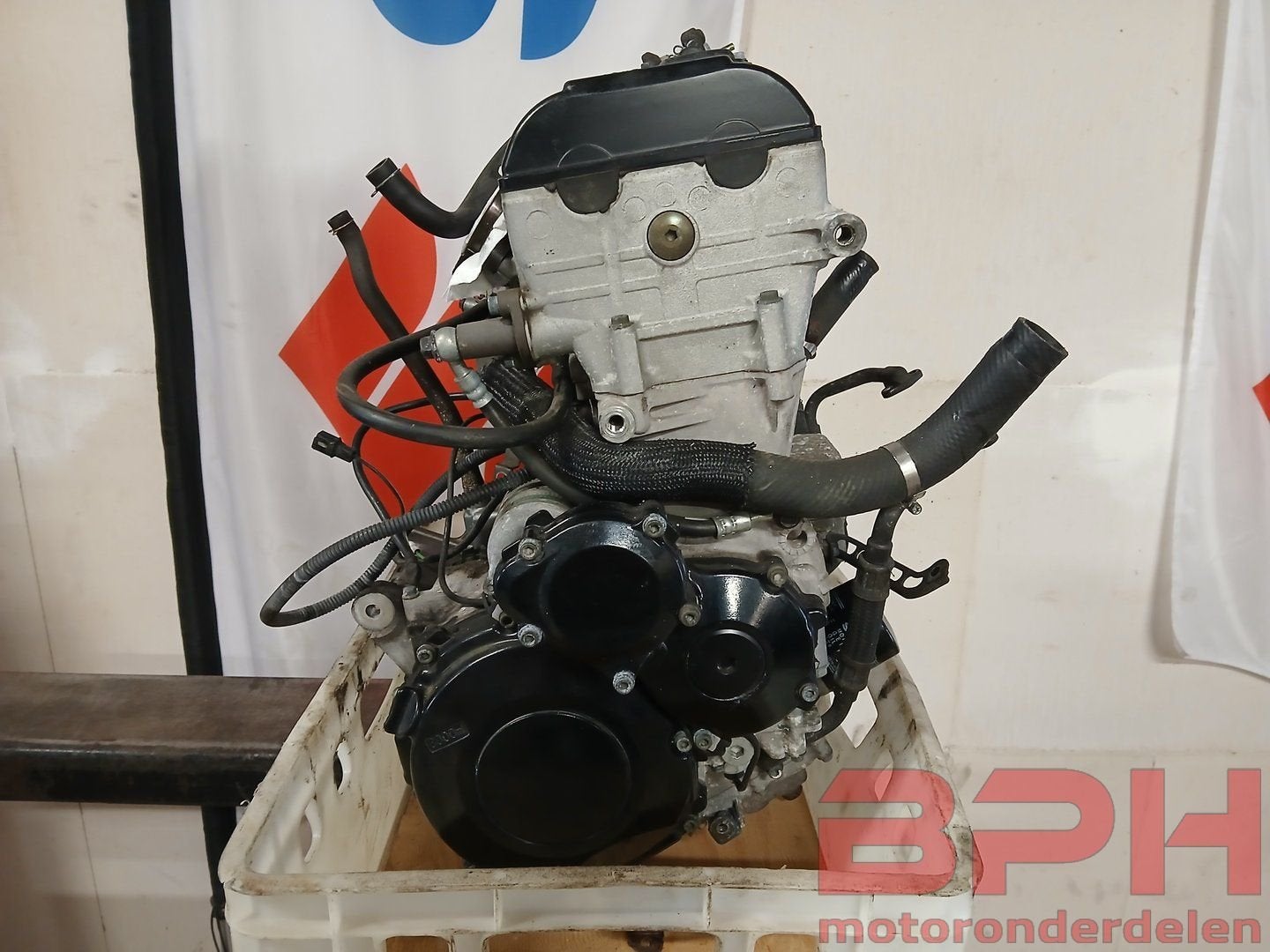 Motorblok Suzuki GSX-R 1000 K1 - K2 2001 t/m 2002 engine mot, Ophalen, Gebruikt, -, -