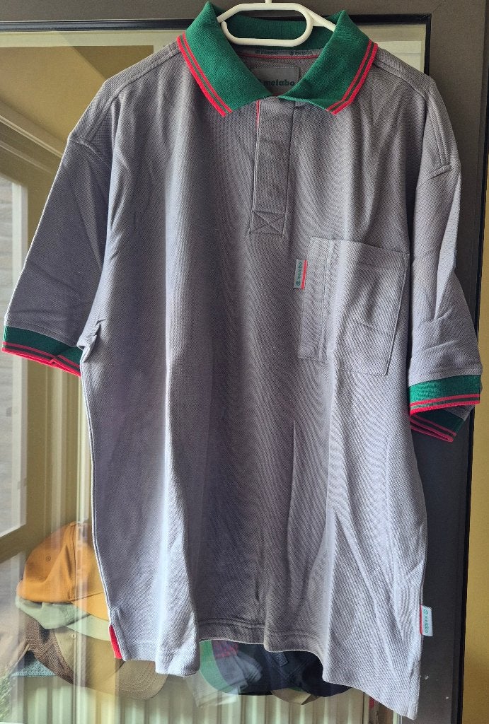 Polo Metabo XL, Kleding | Heren, Polo's, Ophalen of Verzenden, Zo goed als nieuw, Grijs