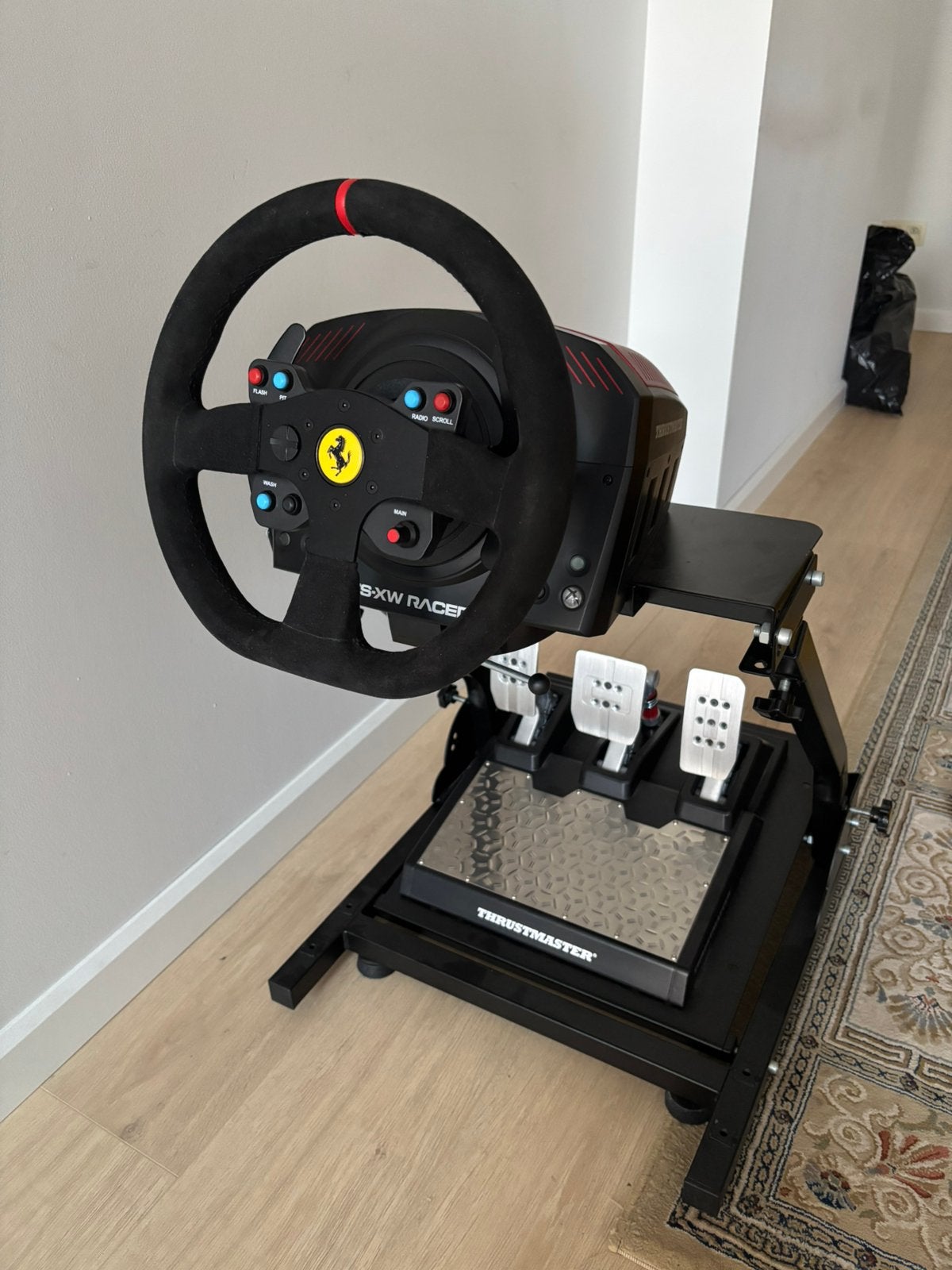 Thrustmaster TS-XW Racing Simulator Set – Compleet, Computers en Software, Joysticks, Ophalen, Zo goed als nieuw