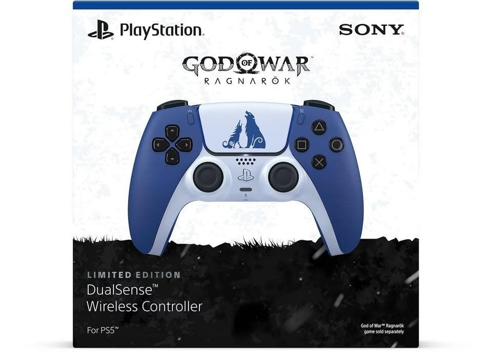Manette PS5 DualSense Édition Limitée God of War Ragnarök, Sans fil, PlayStation 5, Comme neuf, Enlèvement