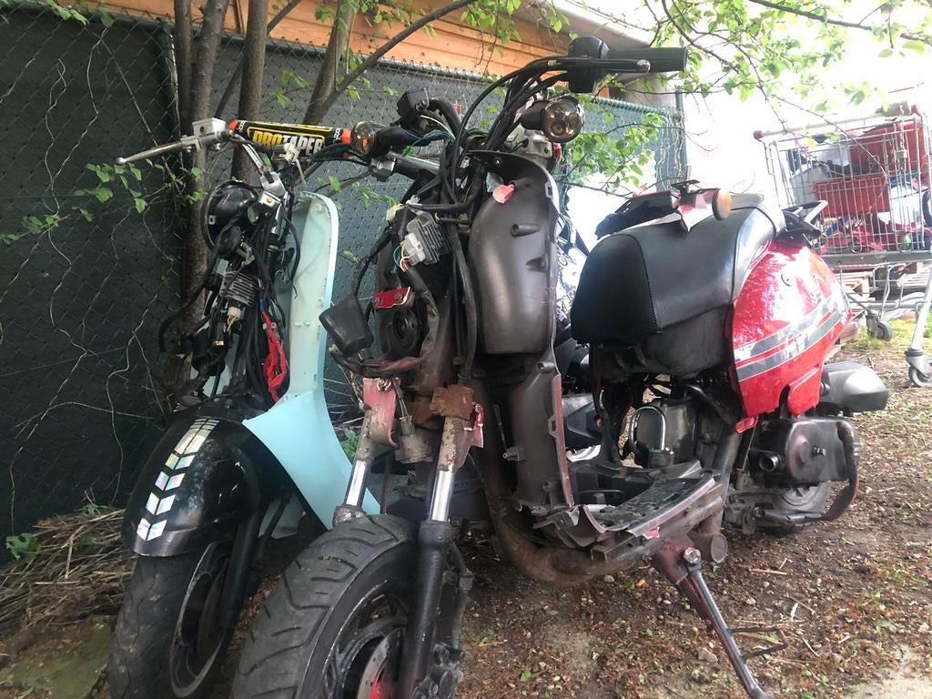 3 scooters 1 Turbo 2 Neco tito sym Alle 3 A klassen, Enlèvement, Utilisé