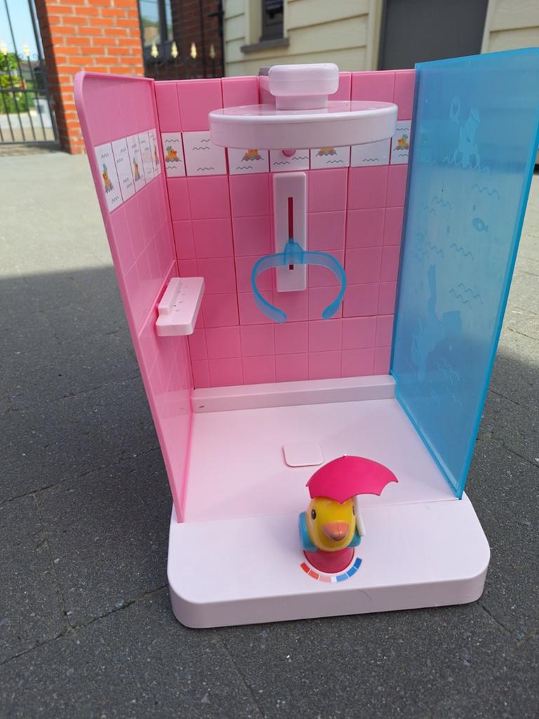 Douche baby Borne, Ophalen